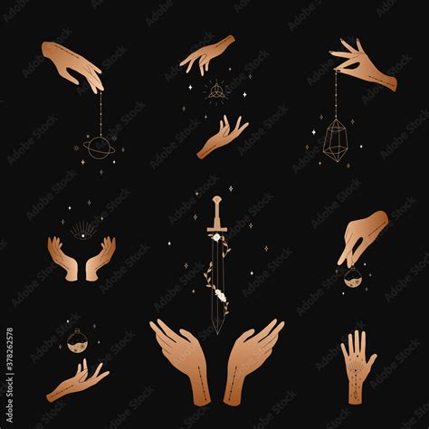 Witchcraft hand gestures